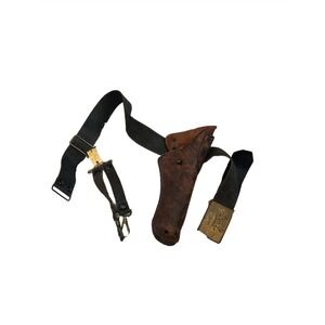 Odd Fellows Belt Buckle 11 Freemason Vintage Secret Society Antique Gun Holster